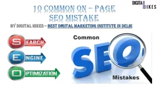 Common On Page SEO Mistake
