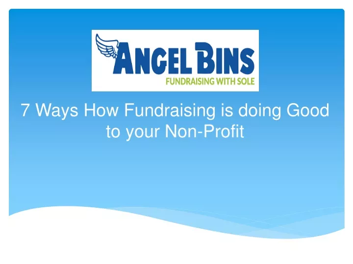 7 ways how fundraising is doing good to your non profit