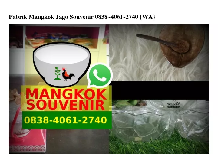 pabrik mangkok jago souvenir 0838 406i 2740 wa