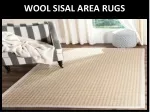 Wool Sisal Area Rugs In Abu Dhabi - slide 1