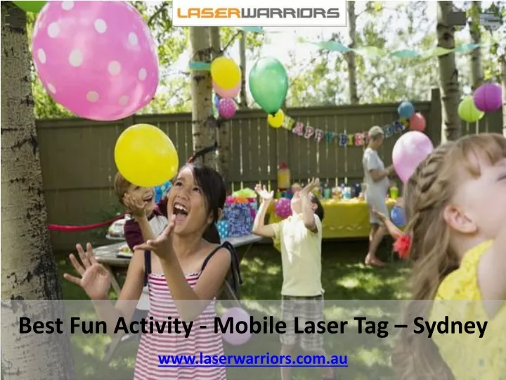 best fun activity mobile laser tag sydney