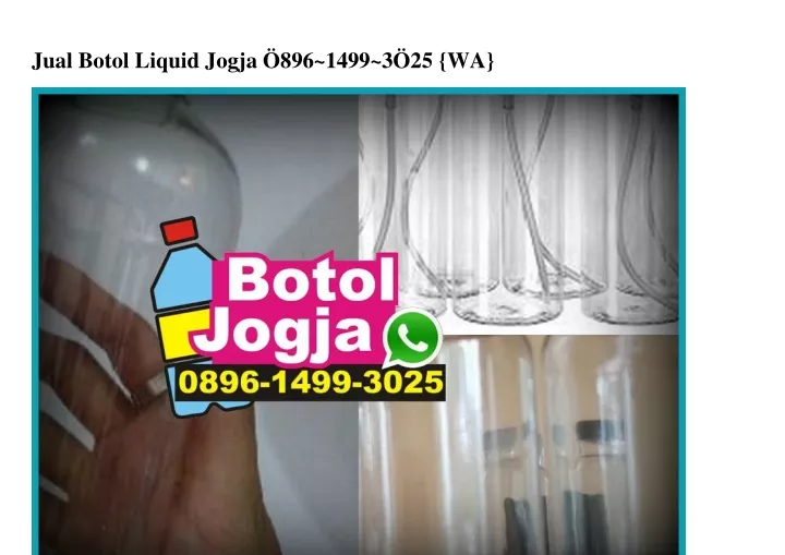 jual botol liquid jogja 896 1499 3 25 wa