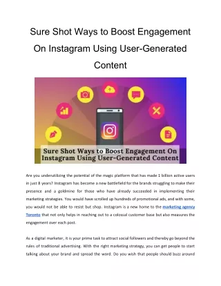sure shot ways to boost engagement