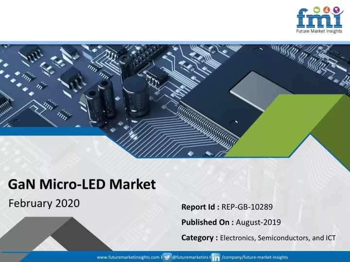 gan micro led market february 2020