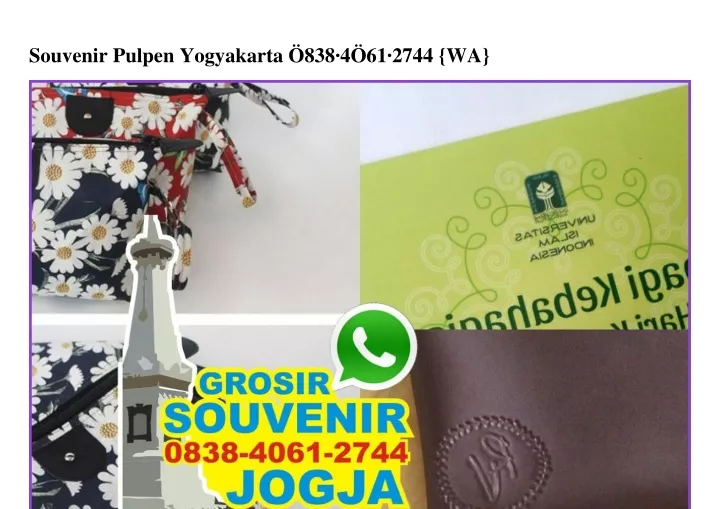 souvenir pulpen yogyakarta 838 4 61 2744 wa
