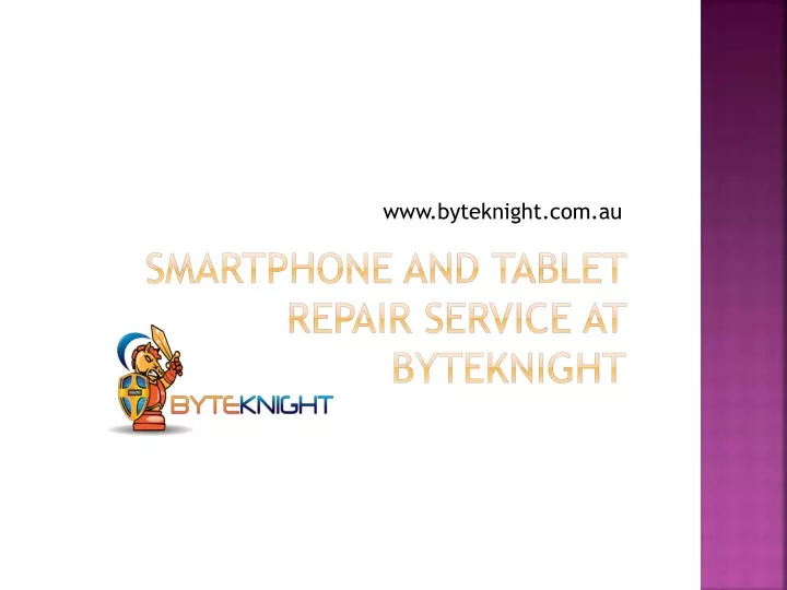 smartphone and tablet repair service at byteknight