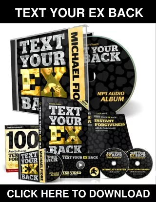 Text Your Ex Back PDF, eBook by Michael Fiore