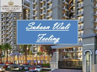 Royal Court 2bhk and 3bhk Flats in Sector-16, Greater Noida West