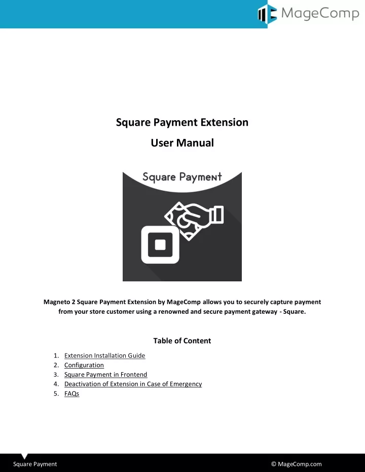 square payment extension