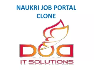 naukri job portal clone