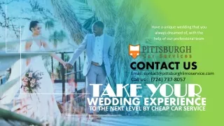 Take Your Wedding Experience to The Next Level by Cheap Car Service