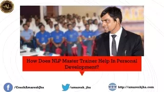 How Does NLP Master Trainer Help In Personal Development?