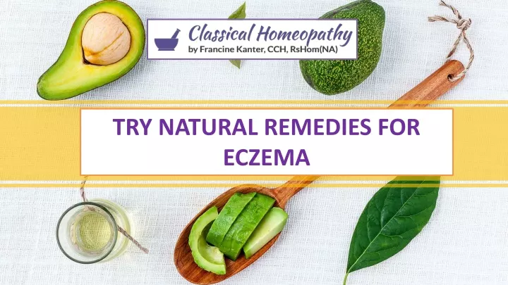 try natural remedies for eczema