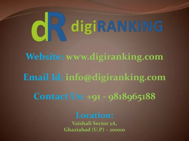 website www digiranking com