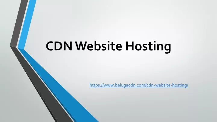 cdn website hosting