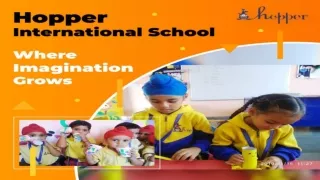 Best Nursery School In Kharar | Hopper international Smart School