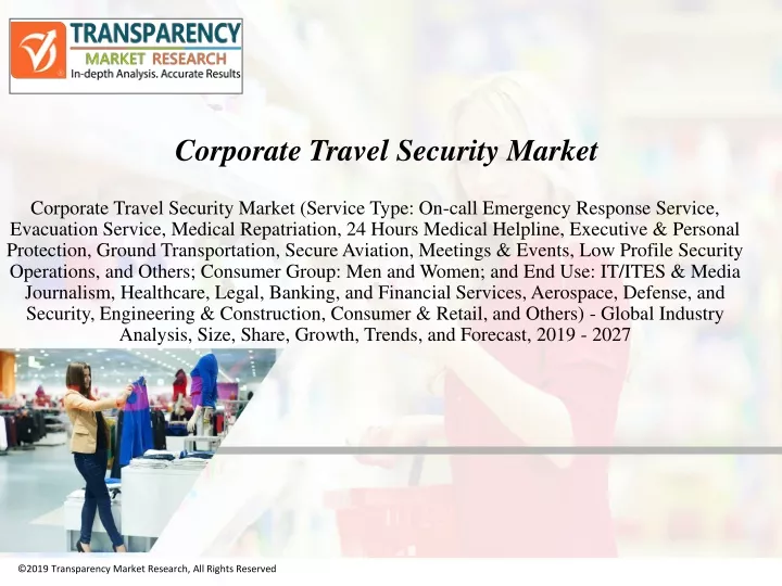 corporate travel security market