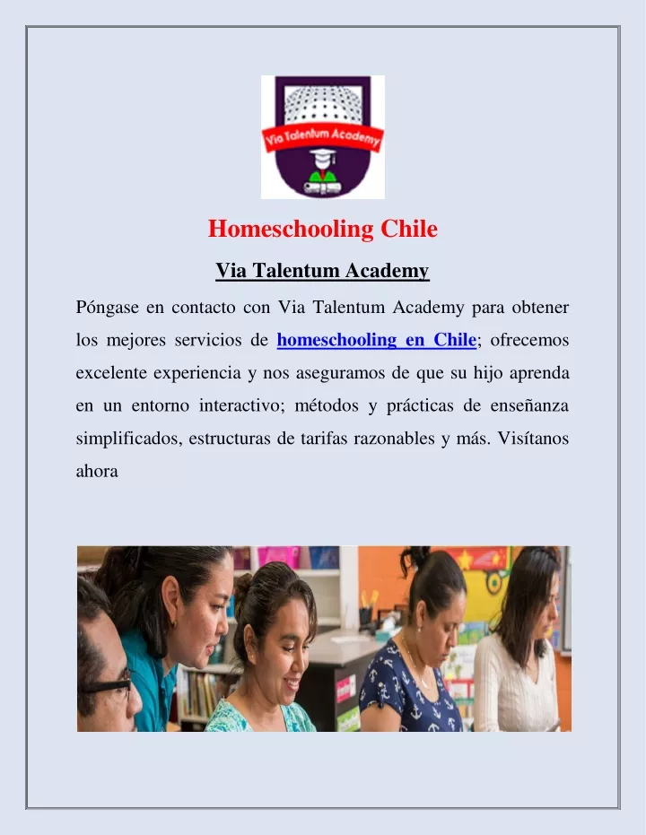 homeschooling chile