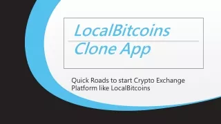 localbitcoins clone app