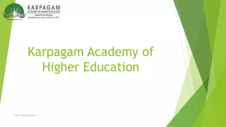 karpagam academy of higher education