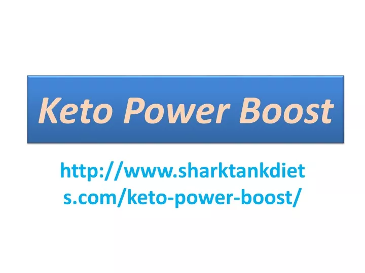 keto power boost