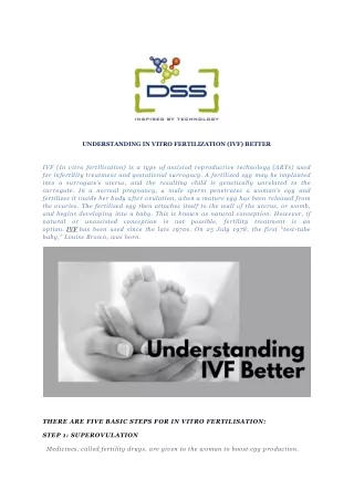 Understanding the Basic Principles of IVF - In Vitro Fertilisation!