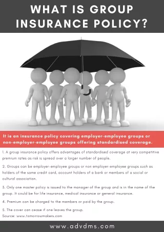 What is Group Insurance Policy?