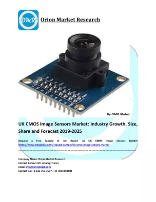 UK CMOS Image Sensors Market Trends, Size, Competitive Analysis and Forecast - 2019-2025