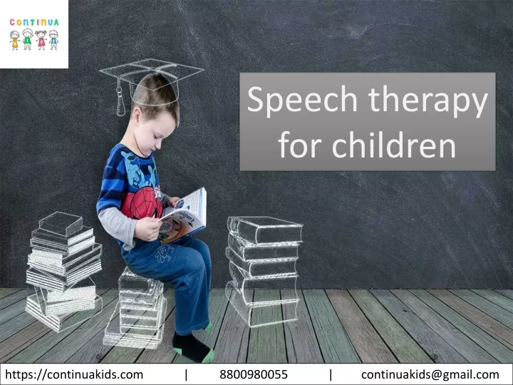 speech therapy for children