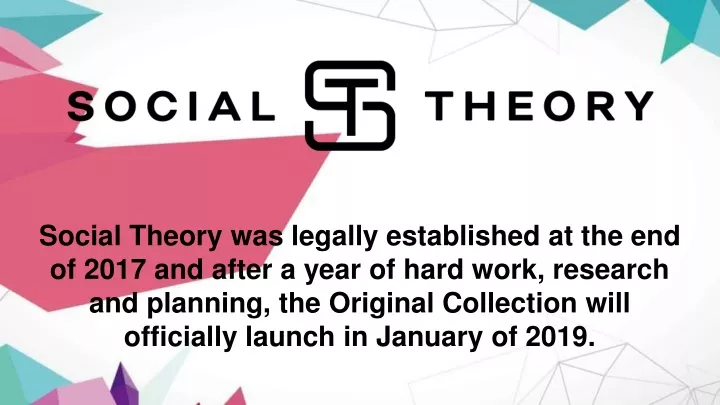 social theory was legally established