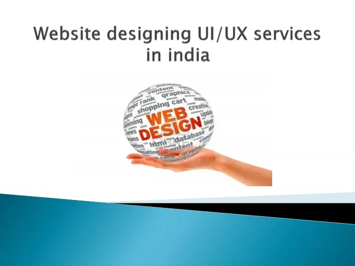 website designing ui ux services in india