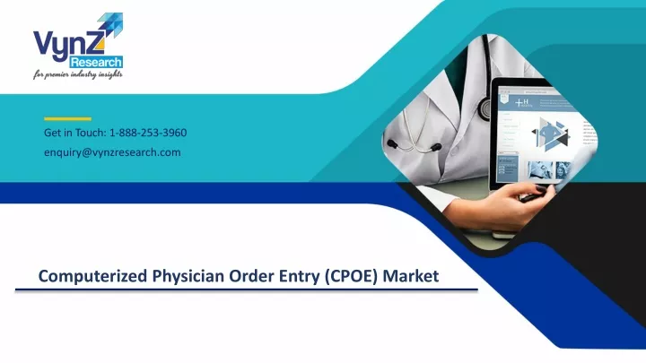 computerized physician order entry cpoe market