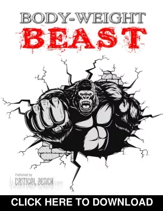 Body-Weight BEAST PDF, eBook by Chris Wilson