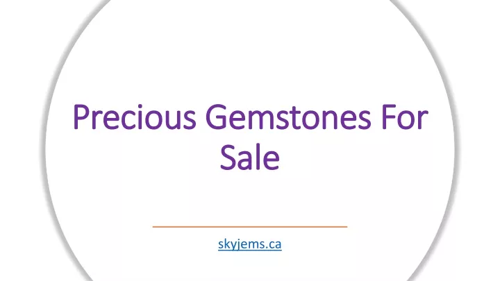 precious gemstones for sale