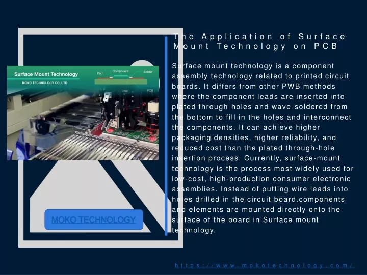 the application of surface mount technology on pcb