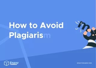 How to Correctly Avoid Plagiarism