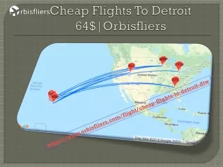 Cheap Flights To Detroit Starting At 65 $ | Orbisfliers