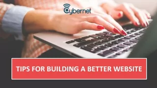 tips for building a better website