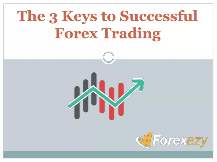 the 3 keys to successful forex trading