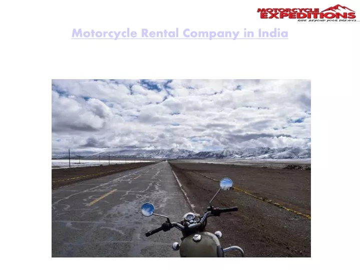 motorcycle rental company in india