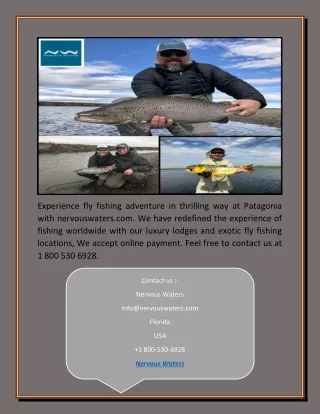 Experience Fly Fishing in Patagonia and Bahamas