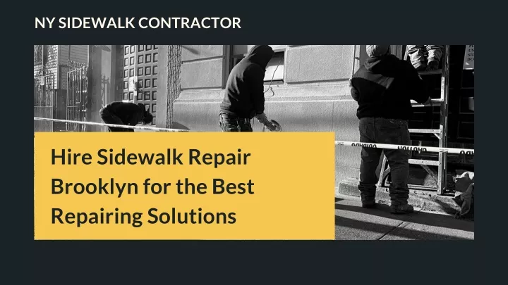 ny sidewalk contractor