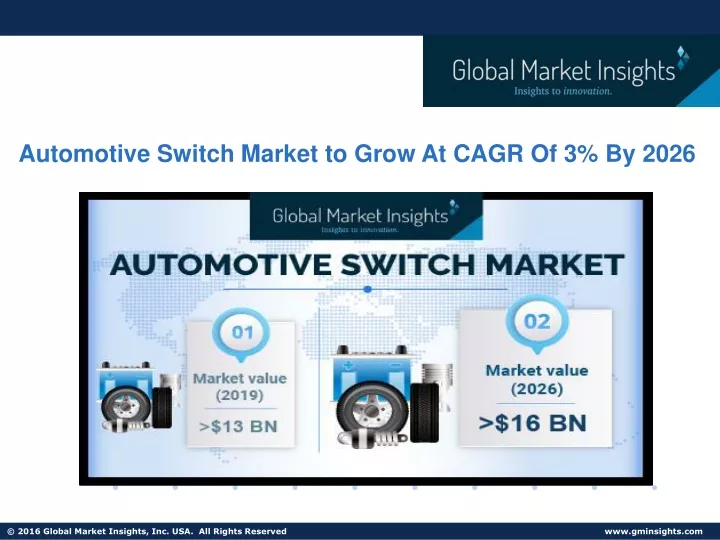 automotive switch market to grow at cagr