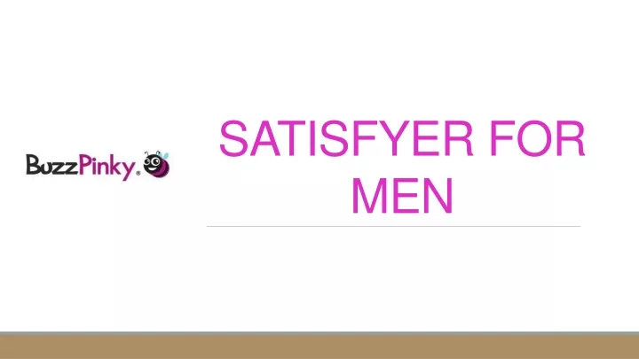 satisfyer for men