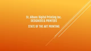 st albans digital printing inc designers printers