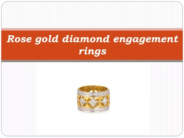 r ose gold diamond engagement rings