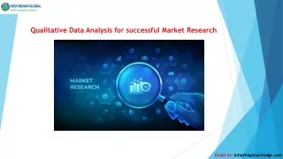 Qualitative Data Analysis for successful Market Research
