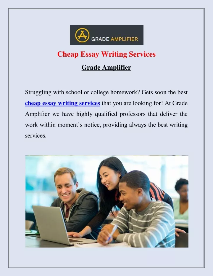 cheap essay writing services