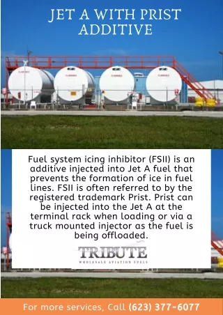 Fuel system icing inhibitor (FSII)