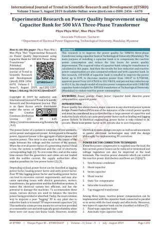 international journal of trend in scientific